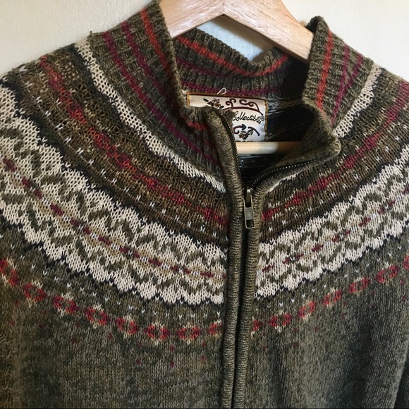 Vintage Heirloom Collectables Knit Yoke Sweater - Picture 5 of 7